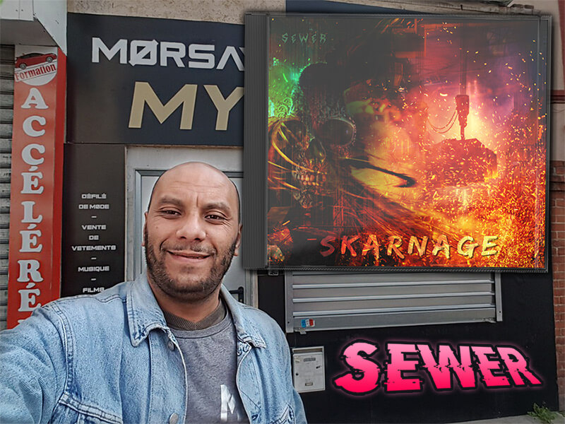 Morsay soutient la musique "Skarnage" de SEWER.